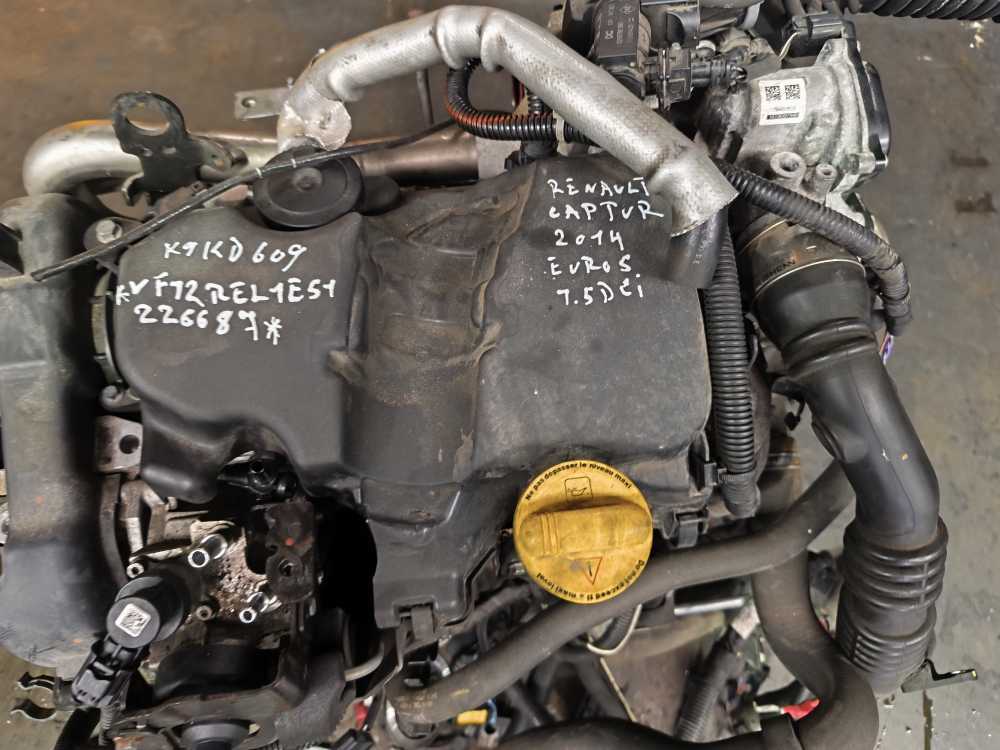 MOTEUR RENAULT/ DACIA 1.5DCI K9K609 - Vue 2